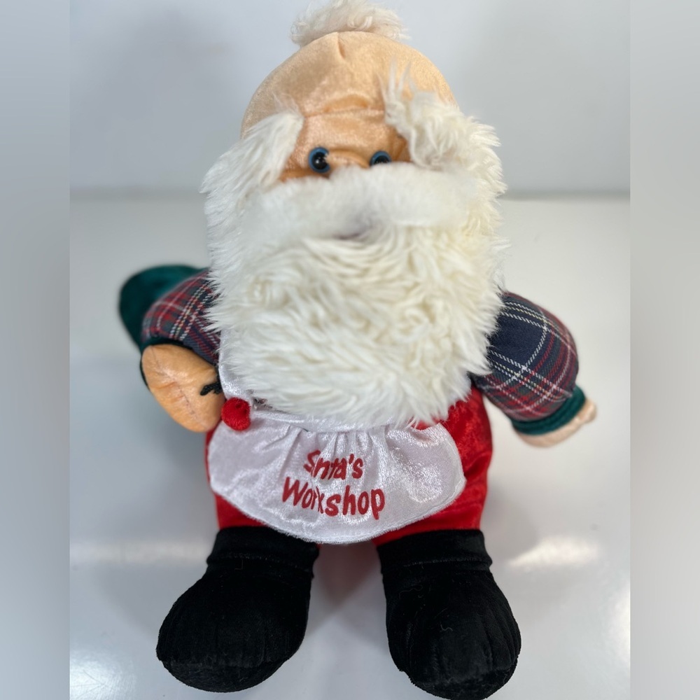 Tb Trading‎ Santas Workshop Bald Santa 13" Plush Stuffed Animal Toy Christmas